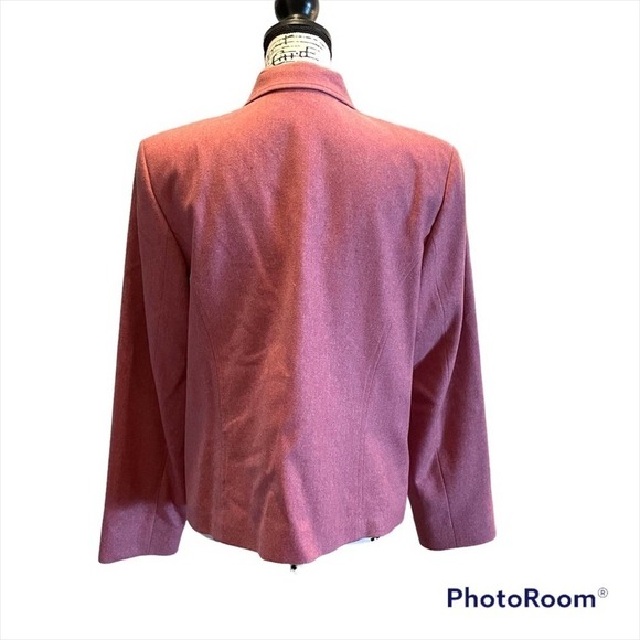 Pendleton Blazer Jacket Pink Size 14 Oversized Wool Barbie Statement colorful - Picture 4 of 10